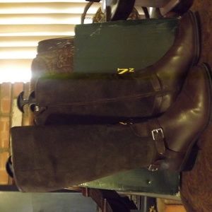 Ralph Lauren Riding Boots Dark Brown SZ 7